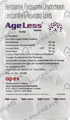 AGELESS STRIP OF 10 TABLETS