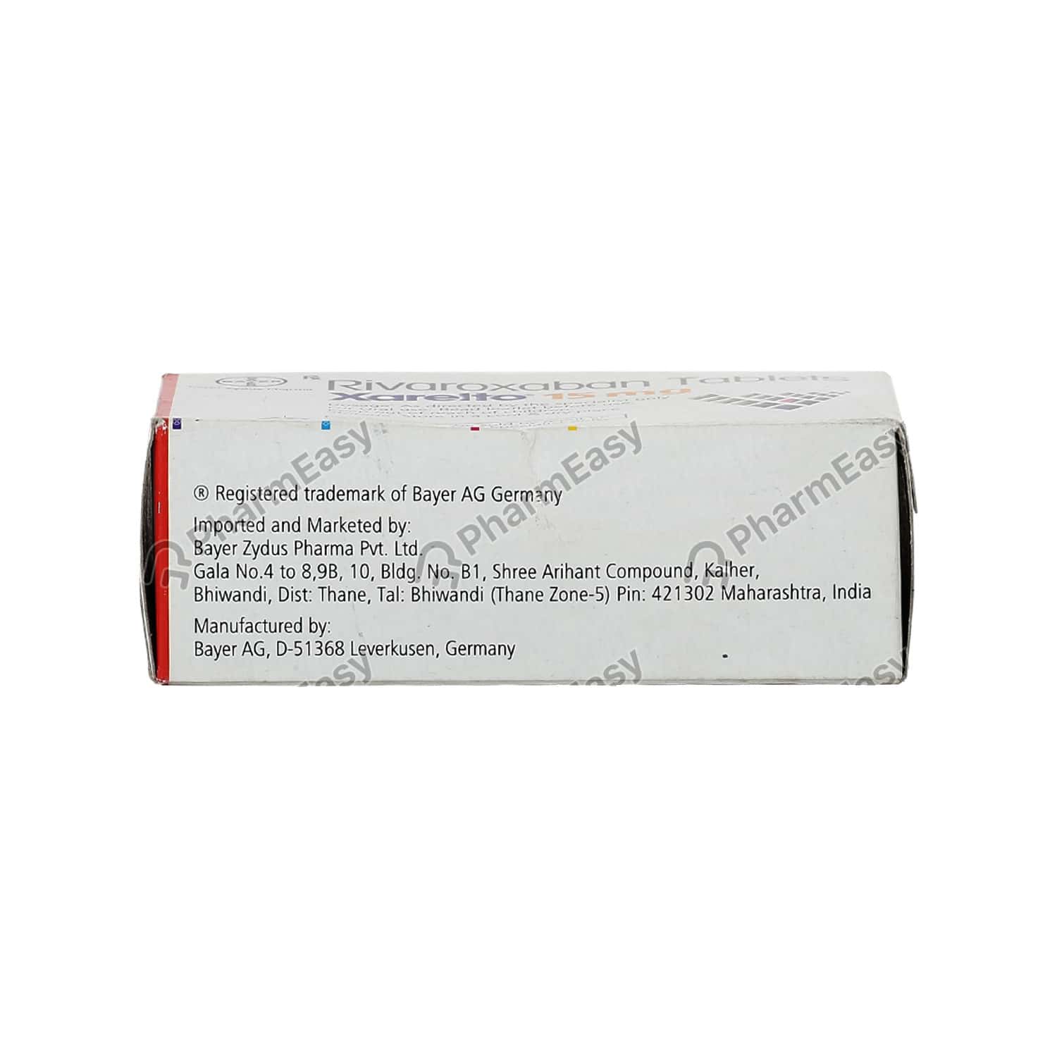 Buy Xarelto 15 MG Tablet (28) Online at Flat 18 OFF* PharmEasy