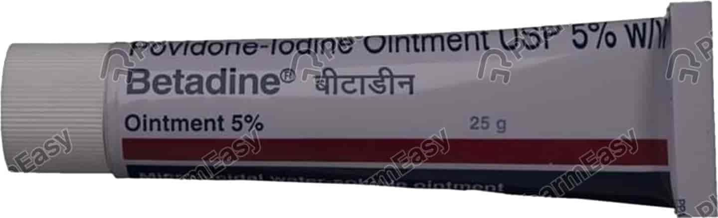 Betadine 5% Tube Of 25gm Ointment