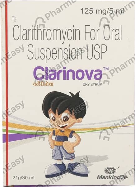 Clarinova Bottle Of 30ml Dry Syrup