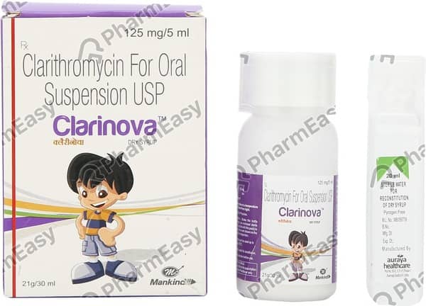 Clarinova Bottle Of 30ml Dry Syrup