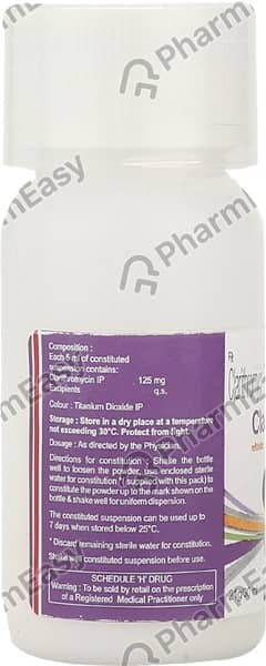 Clarinova Bottle Of 30ml Dry Syrup