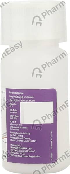 Clarinova Bottle Of 30ml Dry Syrup