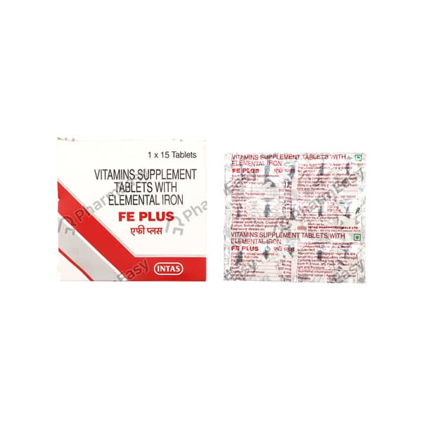 Fe Plus Strip Of 15 Tablets