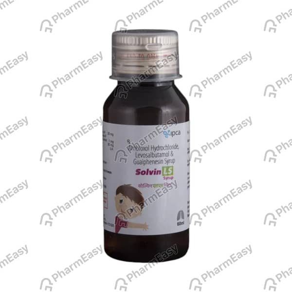 Solvin Ls Bottle Of 60ml Syrup
