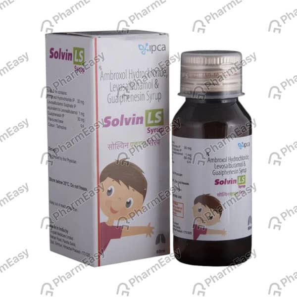 Solvin Ls Bottle Of 60ml Syrup