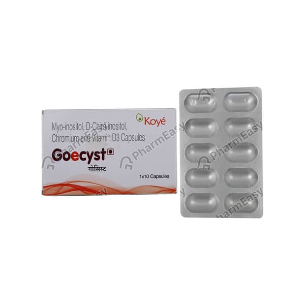 Goecyst Strip Of 10 Capsules