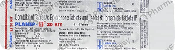 Planep T 20mg Strip Of 10 Tablets