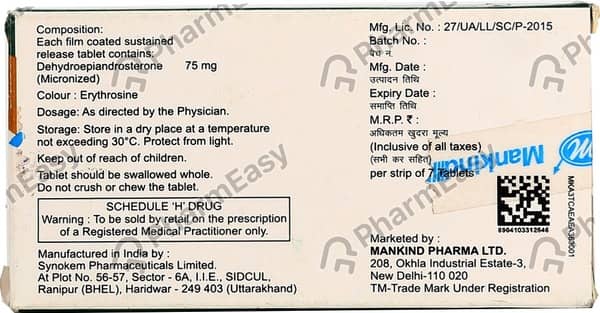 Ovaflo Sr 75mg Tablet