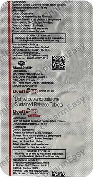 Ovaflo Sr 75mg Tablet