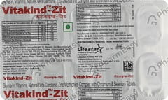 VITAKIND ZIT STRIP OF 10 TABLETS
