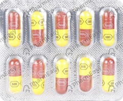 PARAXIN 500MG STRIP OF 10 CAPSULES