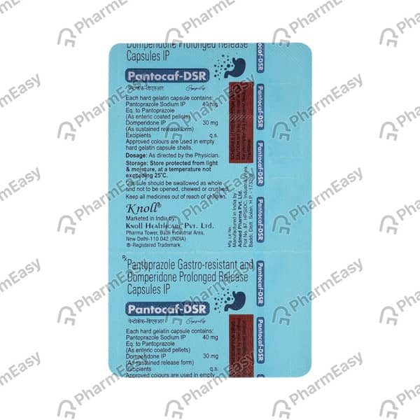Pantocaf Dsr Strip Of 10 Capsules