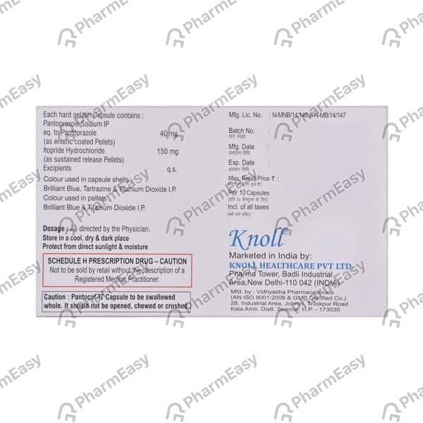 Pantocaf It Strip Of 10 Tablets