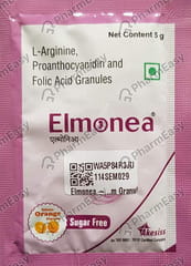 ELMONEA ORANGE FLAVOUR SUGAR FREE SACHET OF 5GM GRANULES