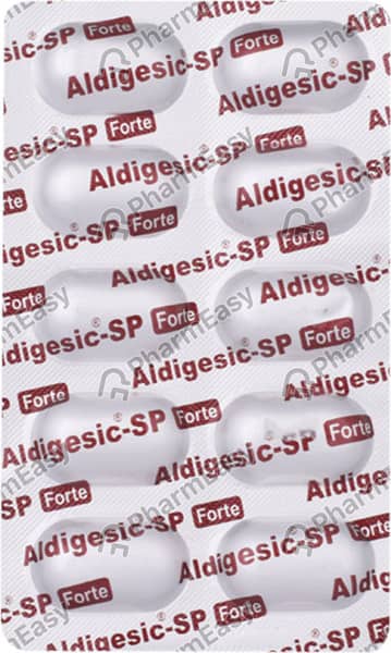 Aldigesic Sp Forte Strip Of 10 Tablets