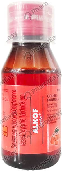 Alkof Junior Bottle Of 60ml Cough Syrup