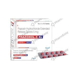 Prazonal Xl 5mg Strip Of 10 Tablets