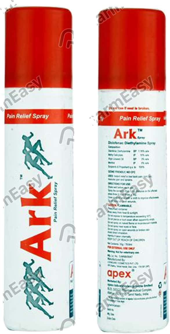 Ark Bottle Of 55gm Pain Relief Spray