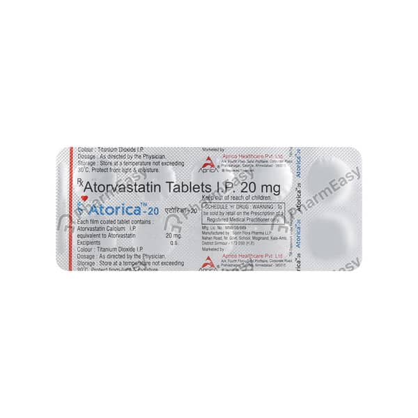 Atorica 20mg Tablet