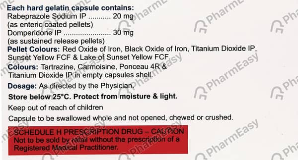 Rabitec Dsr Strip Of 10 Capsules