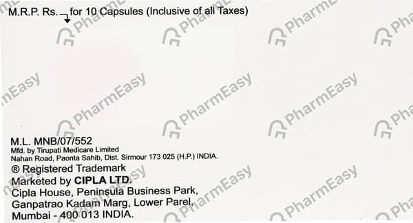 Rabitec Dsr Strip Of 10 Capsules