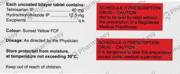 Telgard H Strip Of 10 Tablets