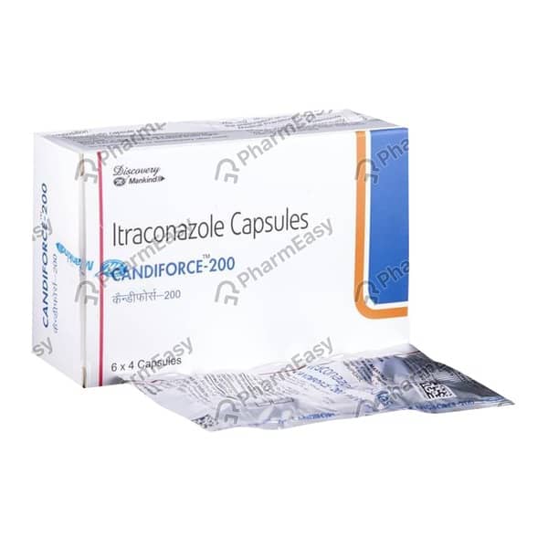 कैंडीफोर्स 200एमजी कैप्सूल