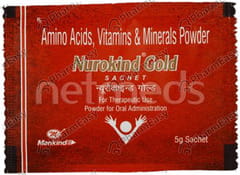 NUROKIND GOLD SACHET OF 10GM ORAL POWDER