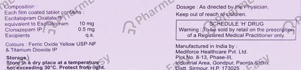 Clonafit Plus Strip Of 10 Tablets