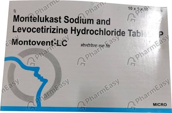 Montovent Lc Strip Of 10 Tablets