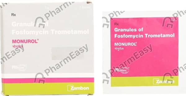 Monurol Sachet Of 3gm Granules