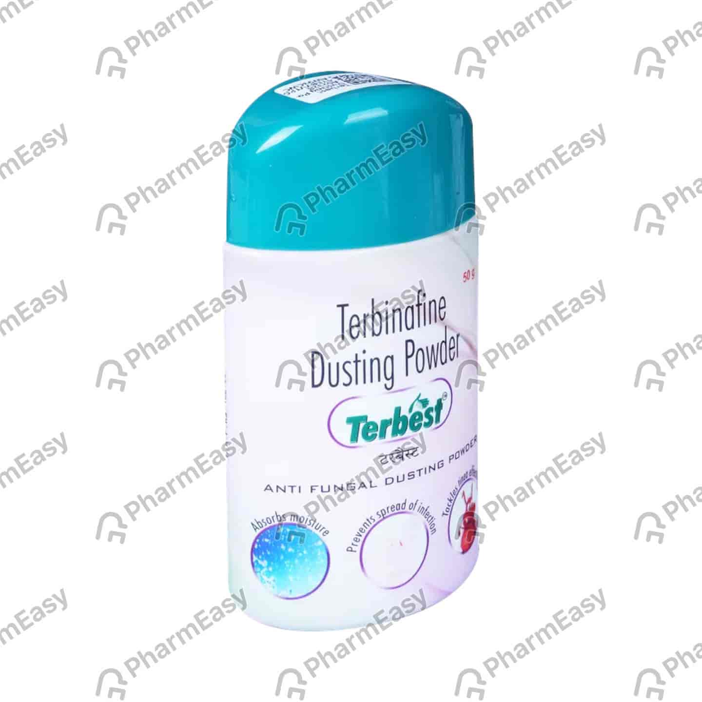 Terbest 1% Bottle Of 50gm Dusting Powder