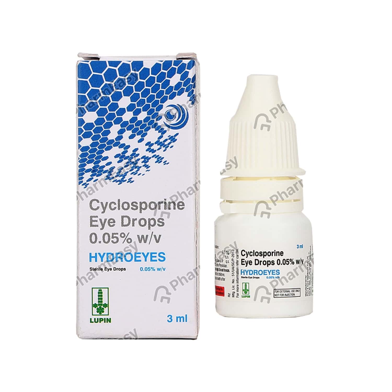 Buy Hydroeyes 0.5 MG Eye Drop (3) Online at Flat 18 OFF