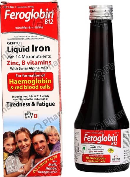 Feroglobin B12 Bottle Of 200ml Liquid