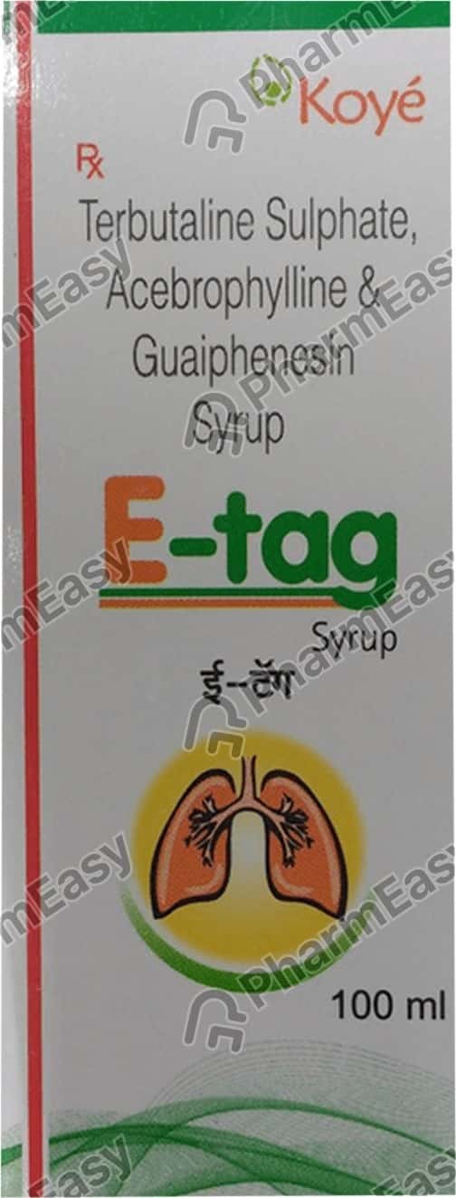 E Tag Bottle Of 100ml Syrup Uses, Side Effects, Price & Dosage PharmEasy