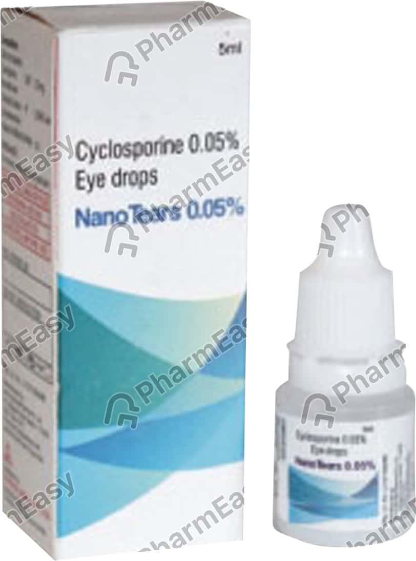 Buy Nano Tears 0.05 Eye Drop (5) Online at Flat 15 OFF PharmEasy