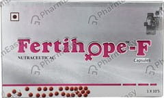 FERTIHOPE F STRIP OF 10 CAPSULES
