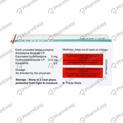 Aldo H Strip Of 10 Tablets