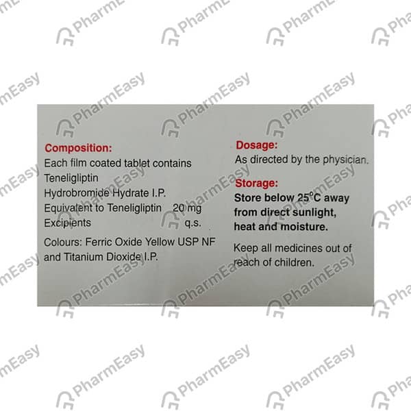 Ziten 20mg Strip Of 10 Tablets