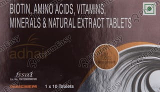 Adhair Strip Of 10 Tablets