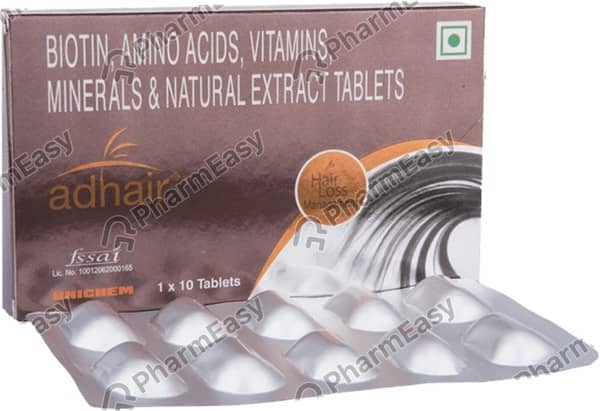 Adhair Strip Of 10 Tablets