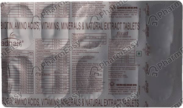 Adhair Strip Of 10 Tablets