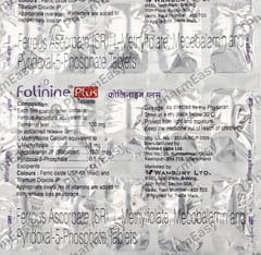 FOLININE PLUS STRIP OF 15 TABLETS