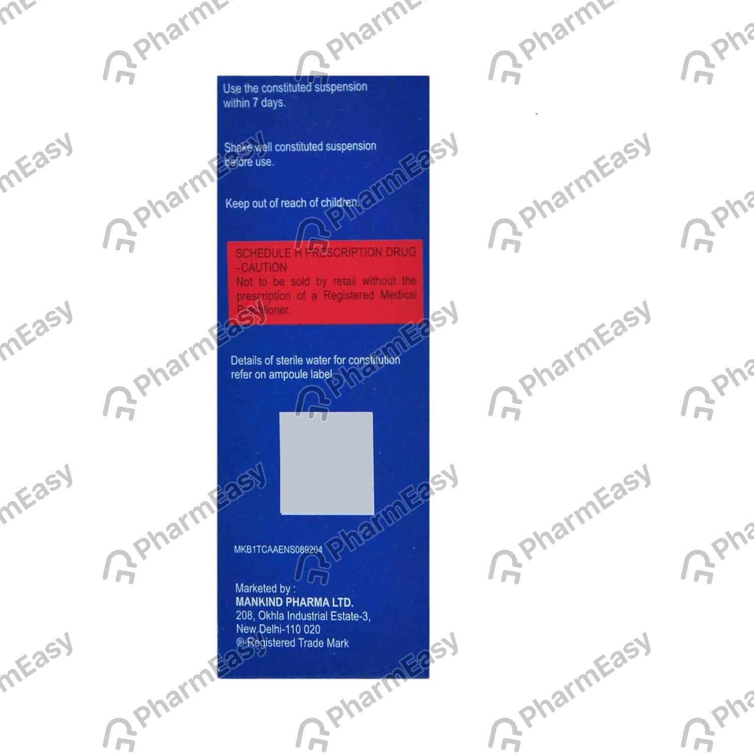 Moxiforce Cv Bottle Of 30ml Dry Syrup