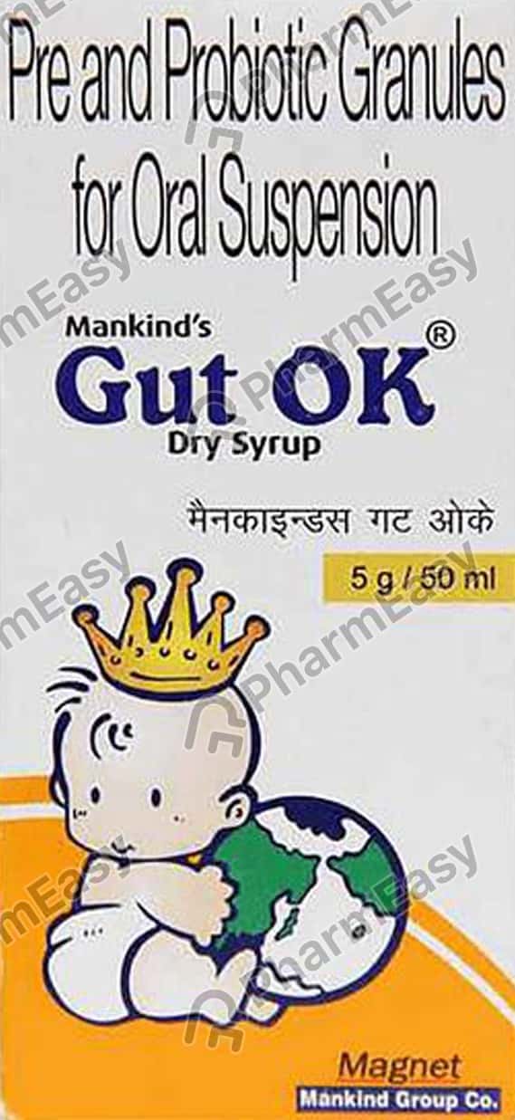 Gut Ok Bottle Of 50ml Dry Syrup