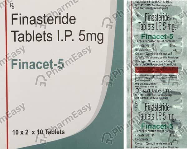 Finacet 5mg Strip Of 10 Tablets