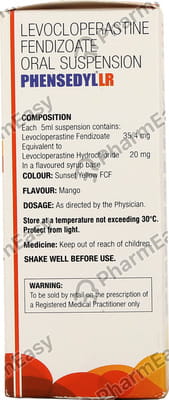 Phensedyl Lr Bottle Of 100ml Suspension