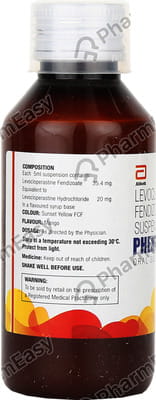 Phensedyl Lr Bottle Of 100ml Suspension