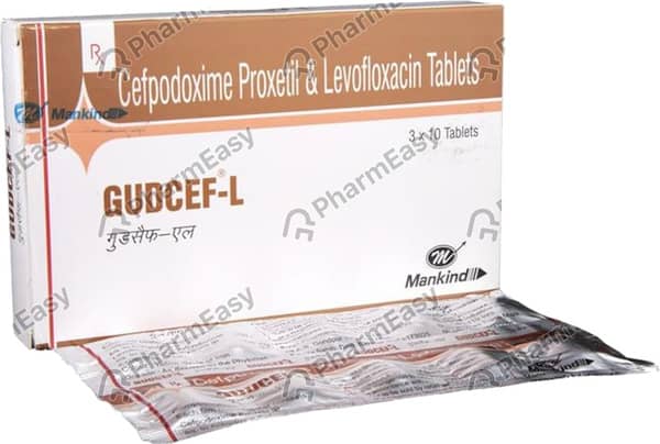 Gudcef L Strip Of 10 Tablets